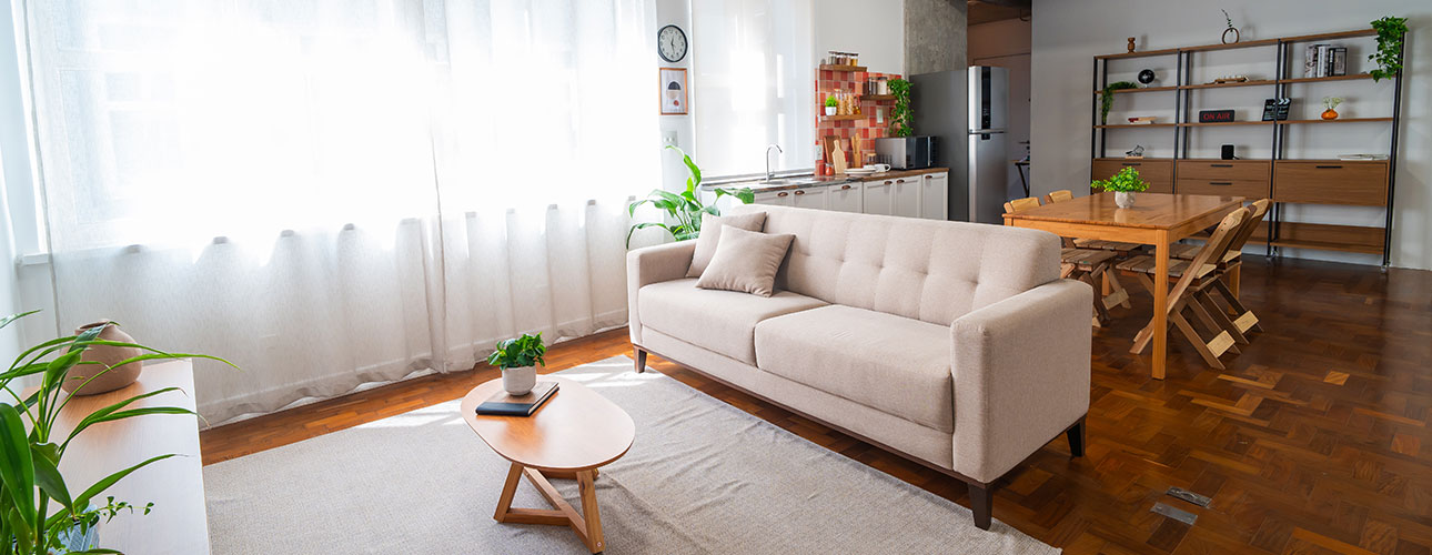 ambiente sala locacao airbnb sp